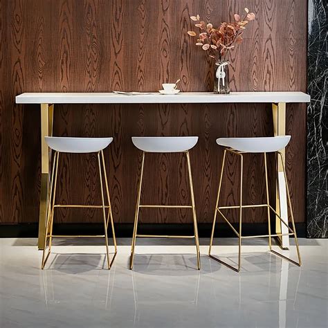 rectangular bar height pub table dining table  breakfast nook solid