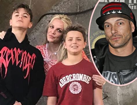 What Britney Spears' Sons Think Of Dad Kevin Federline's Bombshell Book ...
