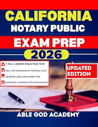 California Notary Exam Prep
