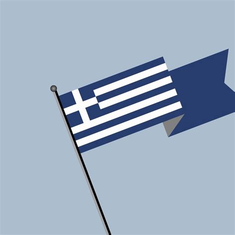 Illustration of Greece flag Template 13258127 Vector Art at Vecteezy