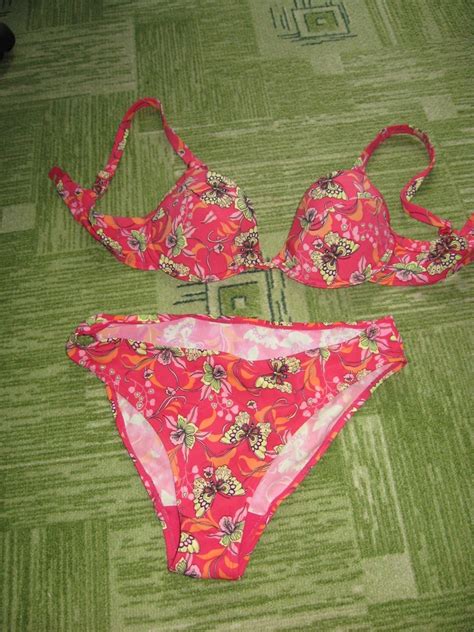 Bikini strój kąpielowy plażowy L 40 w motyle BDB 7309499750 oficjalne archiwum Allegro