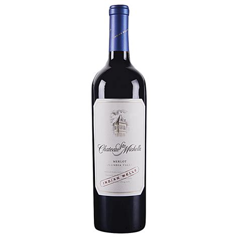 Chateau Ste Michelle Merlot Indian Wells 750 Ml Applejack