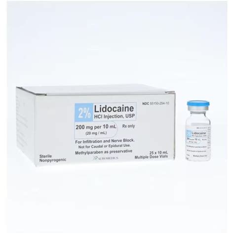 Lidocaine Hcl Epinephrine Injection Multiple Dose Vial Suprememed