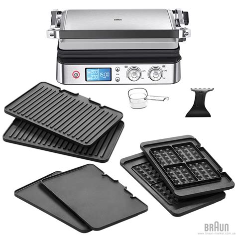 Электрогриль-вафельница Braun MultiGrill 9 CG 9047. Купить в ...