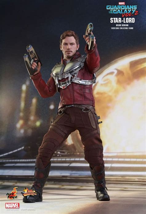 Star Lord Aus Dem Blockbuster Guardians Of The Galaxy Vol Von Hot Toys Mms