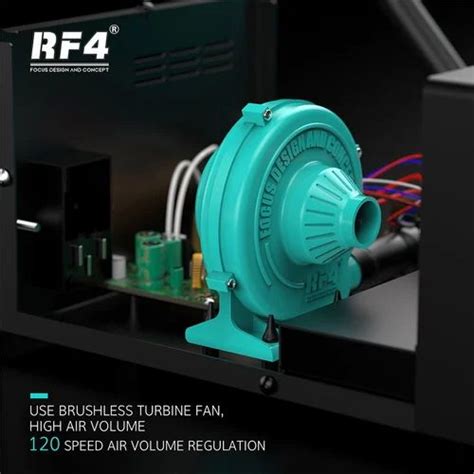 Rf Rf H Lead Free Esd Bga Hot Air Soldering Rework Station W At Piece Smd