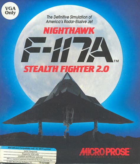 F 117a Nighthawk Stealth Fighter 20 Computer Game Pc Games Archive