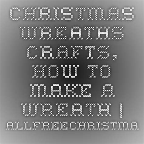 Christmas Wreath Crafts Diy Holiday Decor