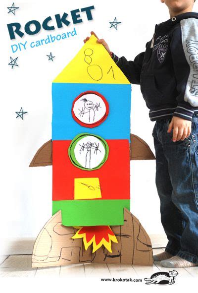 крокотак | Ракета от картон