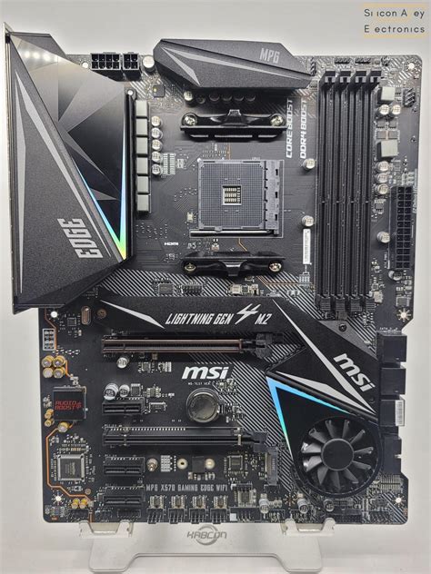 MSI MPG X570 Gaming Edge Wifi AMD AM4 ATX Motherboard - Silicon Alley ...