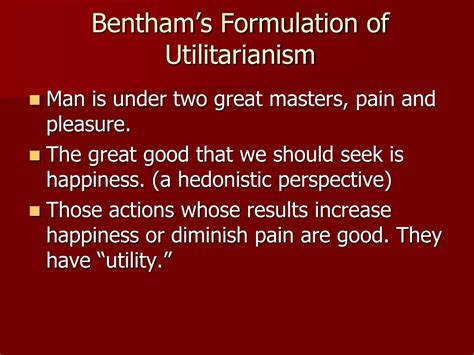 Ppt Utilitarianism Powerpoint Presentation Free Download Id 7023786