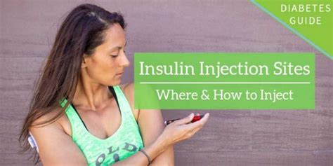 Insulin Injection Sites: The Best Places to Inject - Diabetes Strong