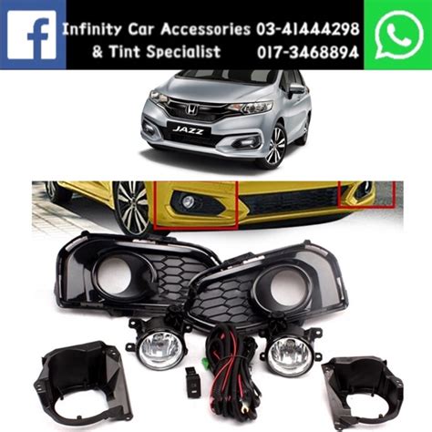 Honda Jazz Gk Oem Fog Lamp Foglamp Shopee Malaysia