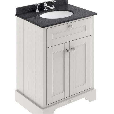 Hudson Reed Old London Vanity Unit With Marble Top Floor Standing