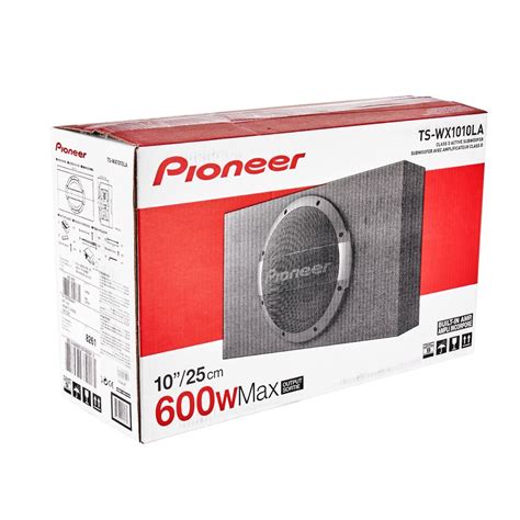 Pioneer TS WX1010LA 10 Active Shallow Sealed Subwoofer