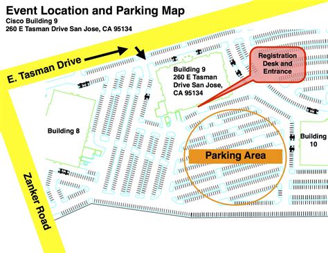 Parking Map | The Bridge School