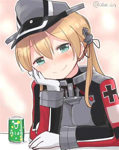 プリンツ・オイゲン艦これ 「ほろ酔いで描いたほろ酔いのオイゲンさん 」あへーん🇩🇪 42佐世保 416海防艦のイラスト