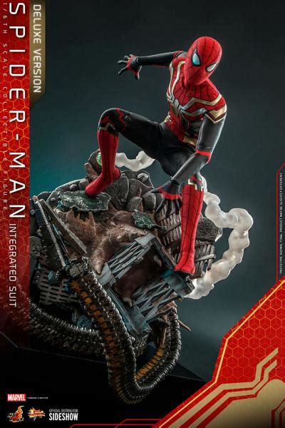 Spider Man Integrated Suit Sixth Scale Collectible Figure By Hot Toys Sideshow Collectibles