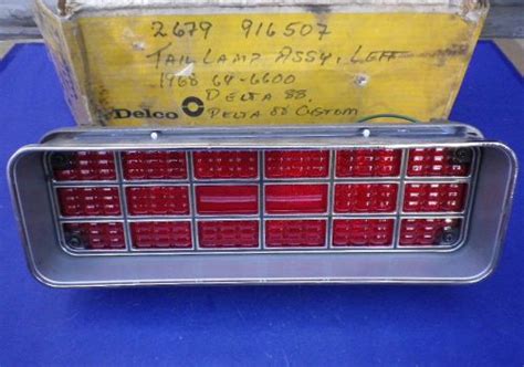 Purchase Nos Gm 68 1968 Olds Tail Lamp Light Assembly Lens Bezel Delta