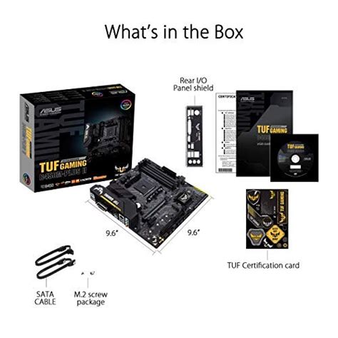 ASUS TUF Gaming B450M-PLUS II Motherboard - Specs, Compare Prices | Pangoly
