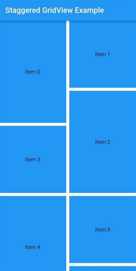 Staggered GridView In Flutter Naukri Code 360