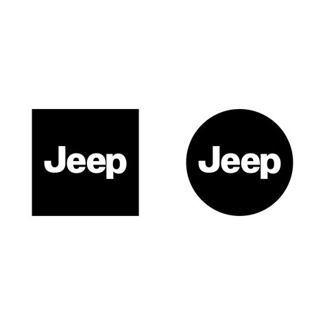 Jeep Logo Black And White Transparent Png 24693413 Png