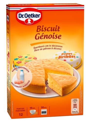 Génoise Produits Dr Oetker