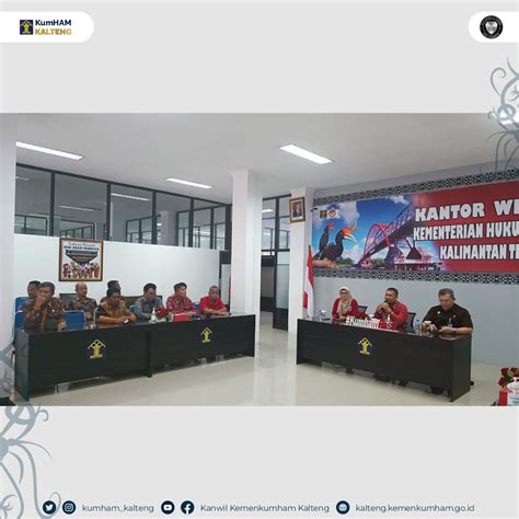 Jelang Rakernis Pemasyarakatan Kakanwil Kemenkumham Kalteng Pimpin