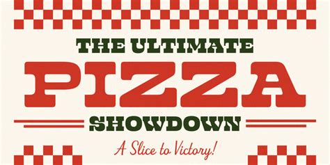 The Ultimate Pizza Showdown Voting - The Bend Magazine