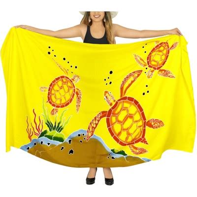 La Leela Women S Summer Bikini Wraps Beach Wrap Swimwear Sarong Cover Up Skirt Bathing Suit