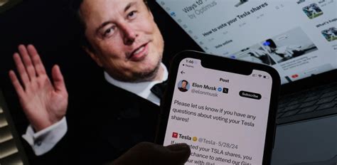 Los Accionistas De Tesla Votan A Favor De Compensar Elon Musk Con 45