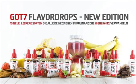 Got7 Flavor Drops New Edition - Aromatropfen – Flavordrops ...