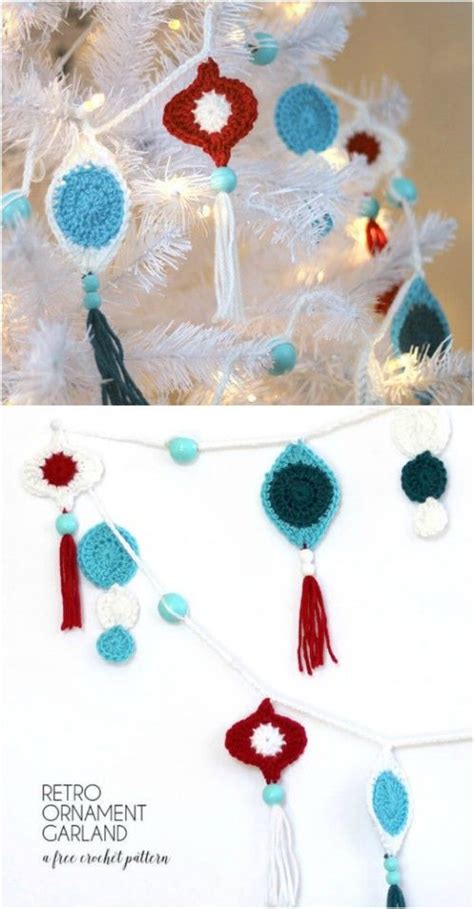 30 Easy Crochet Christmas Ornaments To Decorate Your Tree Crochet