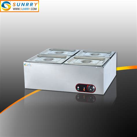 Stainless Steel Hot Pot Food Warmer Display Cabinets Showcase China Display Hot Food Warmers