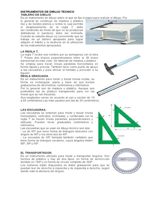 Instrumentos De Dibujo Tecnico Lápiz Dibujo