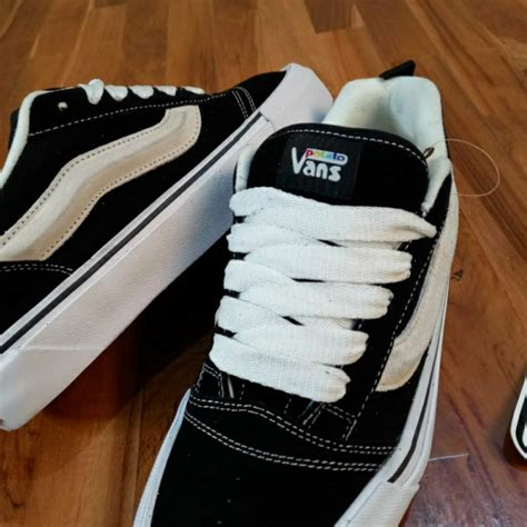 Vans Vault Ua Knu Skool Vr3 Lx Imran Potato Black White Vans Knu Skool Vans Knu Black White