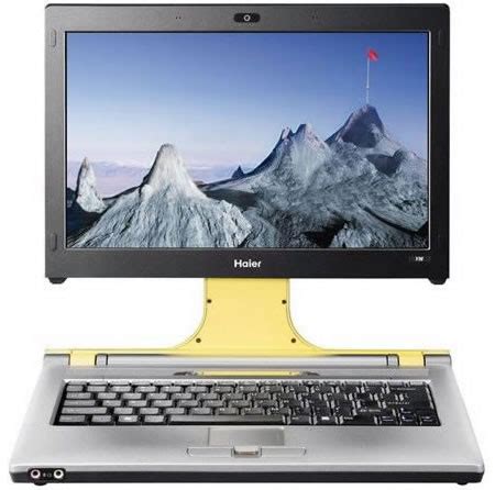 Haier laptop/tablet PC, apparently an offshoot of the Flybook line ...