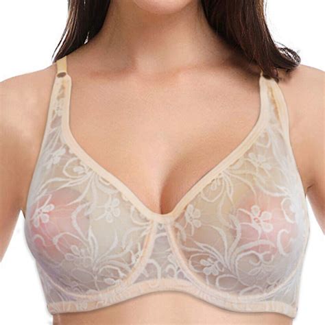 Womens Brassiere Transgender Sexy Lingerie Padless Skintight Lace