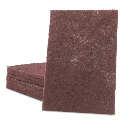 Scotch Brite PROFESSIONAL 6 In X 9 In Maroon General Purpose Hand Pad