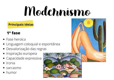 1 Fase Modernismo