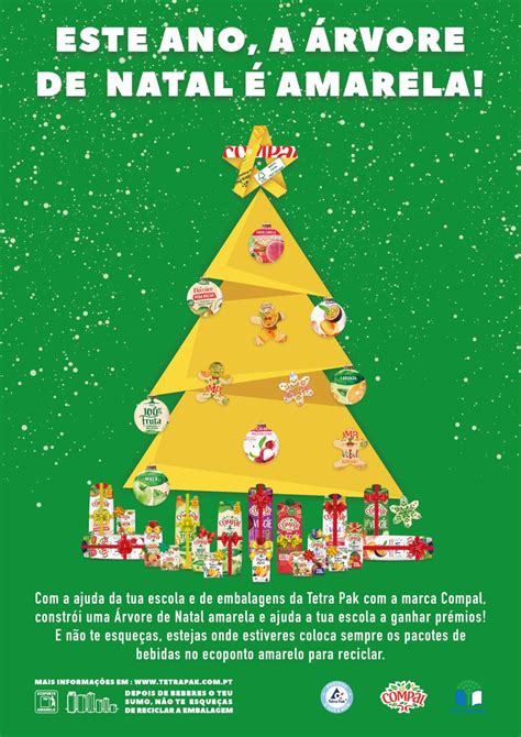 Este Ano A Rvore De Natal Amarela Eco Escolas