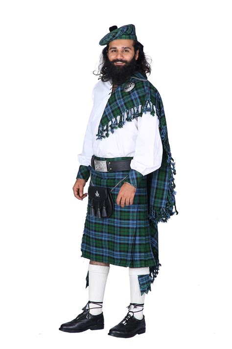Campbell Tartan Cheap Yard Tartan Kilts In Perfect Fit