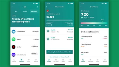 mint    features  tracking subscriptions  managing