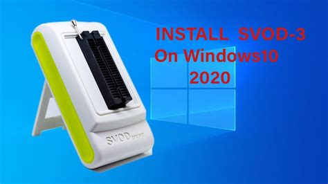 Install svod3 Programmer On Windows10 - YouTube