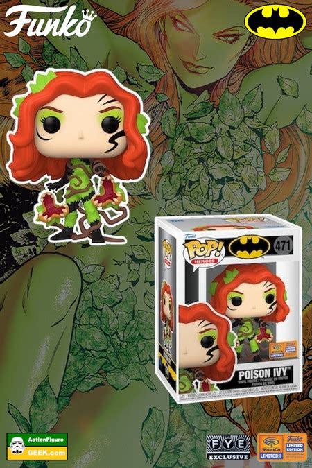 Poison Ivy Funko Pop WonderCon 2023 FYE Shared Exclusive