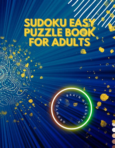 Sudoku Easy Puzzle Book For Adults Large Print Easy Sudoku Puzzle Book