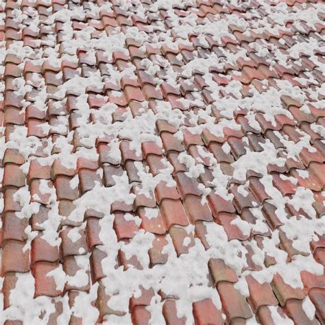 Frosty Terracotta Shingles Texture Lotpixel