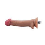 Inch Dual Layered Soft Silicone Realistic Big Mushroom Head Dildo For Lustti Sex Machine LD