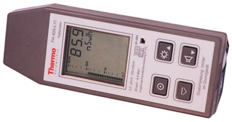 Fig 2 The Fh 40 G X Dose Rate Measuring Unit By Thermo Scientific