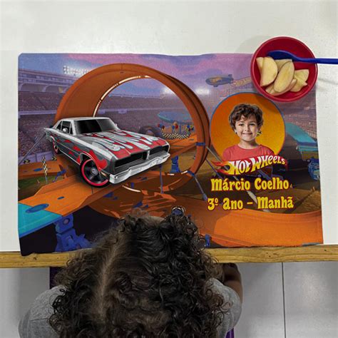 Estojo Personalizado Hot Wheels Tia Berê